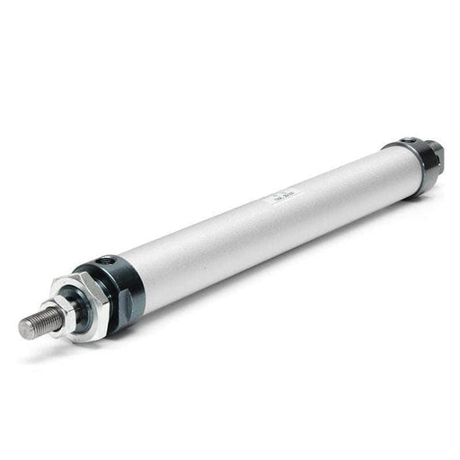 Techno MAL Cylinder Techno 20mm Bore x 25mm Stoke MAL Series Non-Magnetic Round Double Acting Aluminium Cylinder