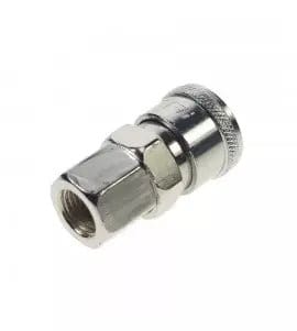 Techno Pneumatic Coupling Techno 1/4" SM Steel Pneumatic Coupling (Pack of 10)