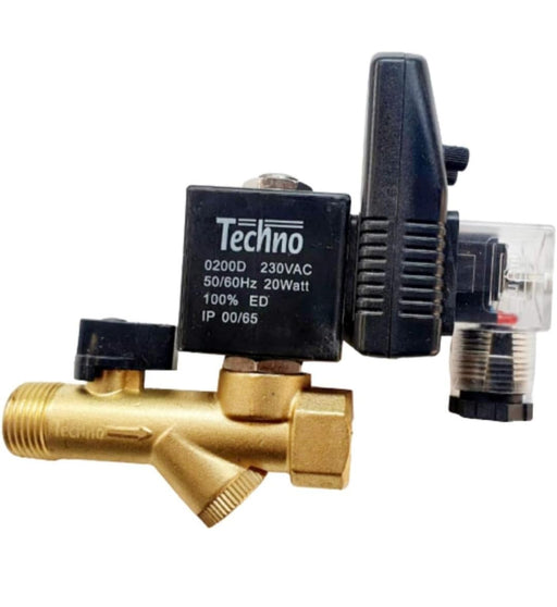 Auto Drain Valve 1/2 Inch 220V AC ADV-15T Techno