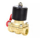 Akari Solenoid Valve Akari 1/4 Inch 2W-025-08 2/2 Way 220VAC Direct Acting Solenoid Valve