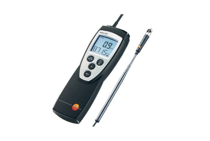 Testo Anemometer Testo 416 Airflow Meter With Telescopic Vane