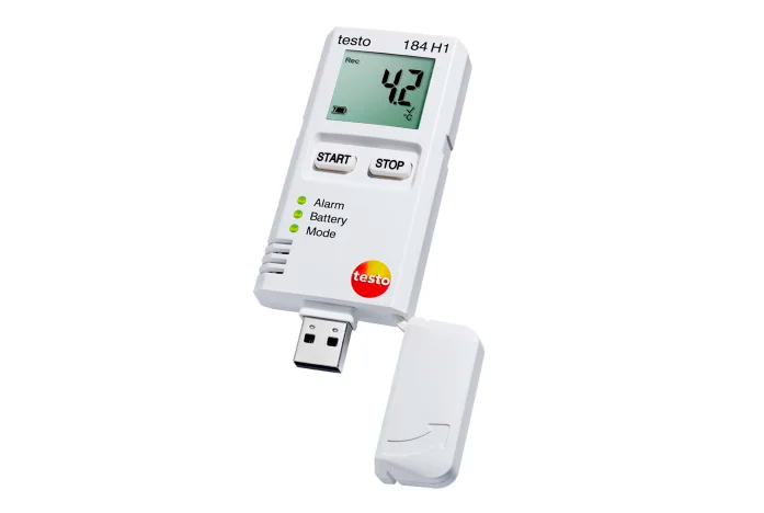 Testo Data Logger Testo 184 H1 USB Temperature And Humidity Data Logger For Transport Monitoring