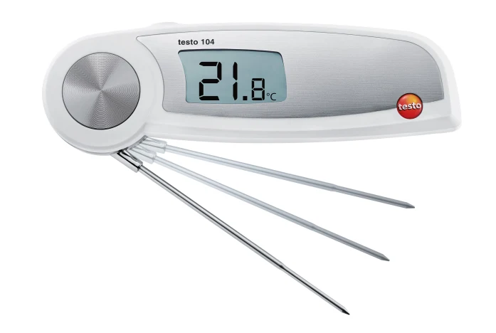 Testo Thermometer Testo-104 Metal Body Waterproof Food Thermometer