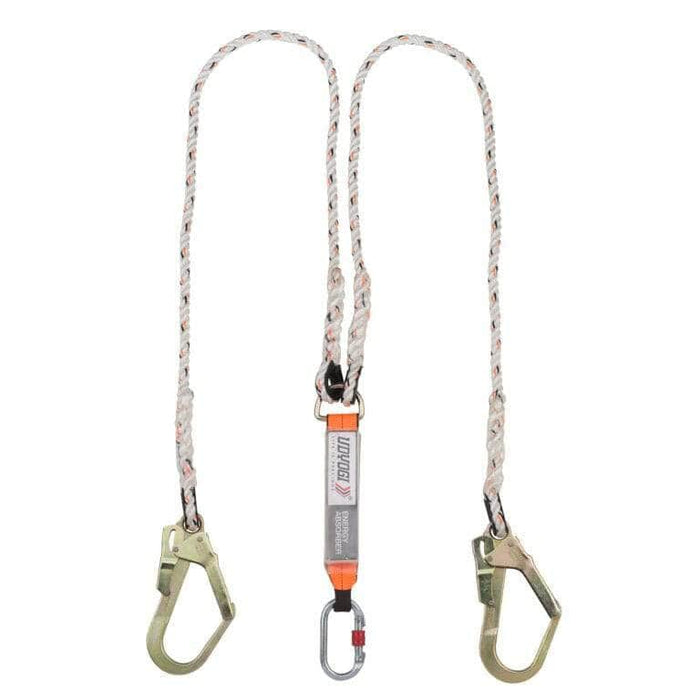 Udyogi Lanyards & Harnesses Udyogi RL 22 Double Polyamide Rope Energy Absorbing Lanyard