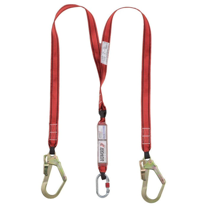 Udyogi Lanyards & Harnesses Udyogi RL011 Double Polyamide Rope Energy Absorbing Lanyard