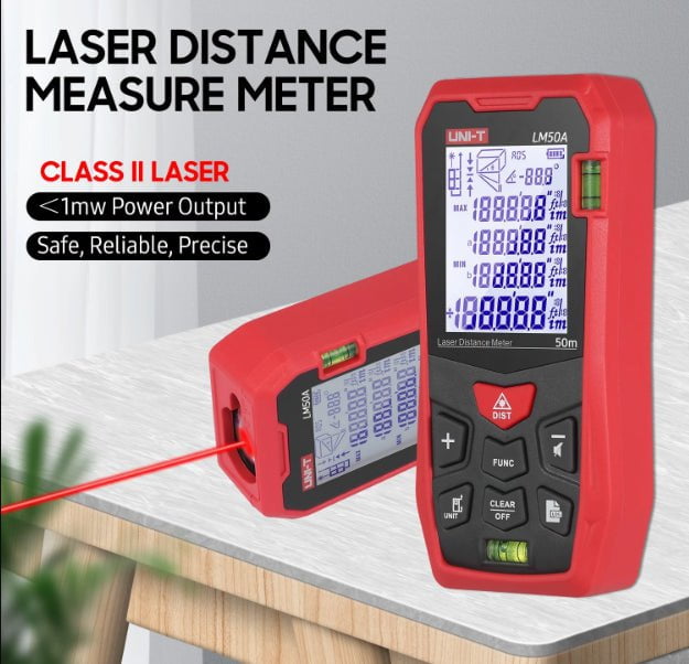 UNI-T Distance Meter UNI-T 50M Laser Distance Meter LM50A