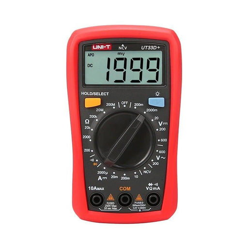 UNI-T Multimeter UNI-T UT33B+ Palm Size Digital Multimeters 200µA-10A