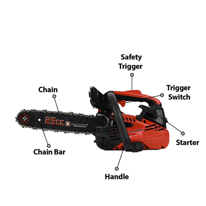 Xtra Power Chainsaw Xtra Power 12 Inch 25 cc Petrol Chainsaw, XPT585