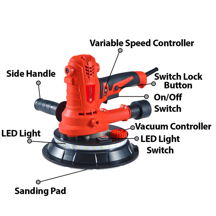 Xtra Power Dry Wall Sander Xtra Power 180 mm Dry Wall Sander,900 W (XPT 552)