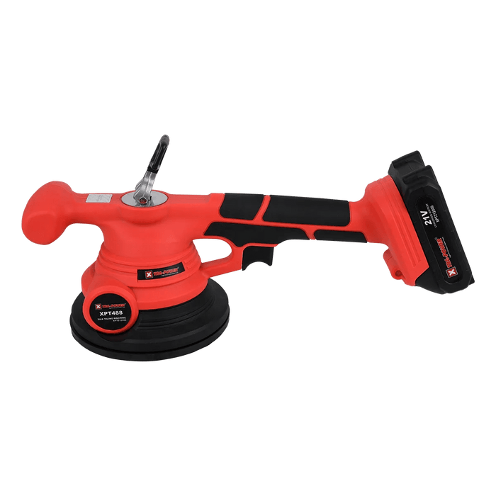 Xtra Power Tile Tilling Machine Xtra Power 14.5 Cm Cordless Tile Tiling Machine, 65 Kg Suction Capacity & 2000 mAh Battery Capacity (XPT-488)