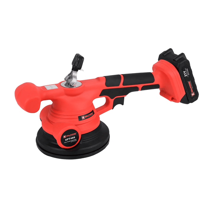 Xtra Power Tile Tilling Machine Xtra Power 14.5 Cm Cordless Tile Tiling Machine, 65 Kg Suction Capacity & 2000 mAh Battery Capacity (XPT-488)