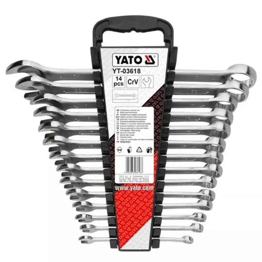 Yato Combination Spanner Set Yato 14 Pcs Combination Spanner Set  YT-03618