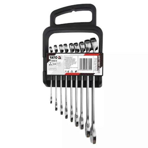 Yato Combination Spanner Set Yato 9Pcs Combination Spanner Set  YT-03612