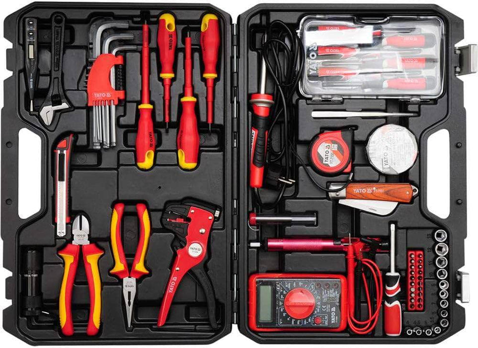 Yato Electrician Tool Kit Yato 68 Pcs YT-39009 Electrician Set