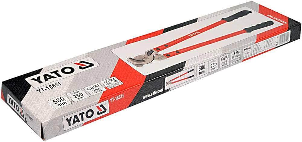 Yato Plier & Cutter Yato 250 sqmm Cable Cutter with Insulated Cutting, YT-18611