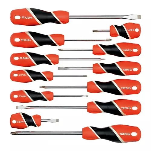 Yato Screwdriver Set Yato 12 Pcs Screwdriver Set YT-25967