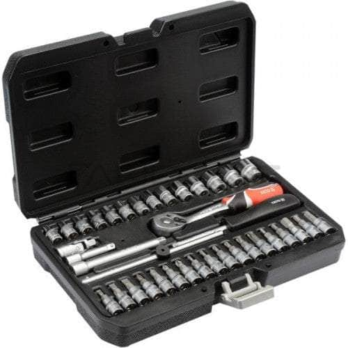 Yato Socket Set YATO 38pcs 1/4" Drive 6pt BMC Socket Set, YT-14471