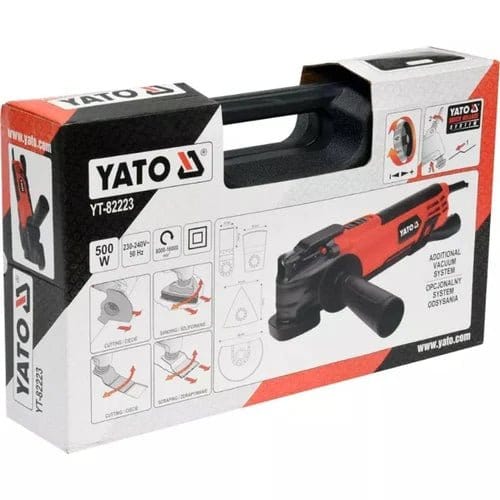 Yato Tool Kit Yato Multi-Purpose Oscillating Tool 500 W YT-82223