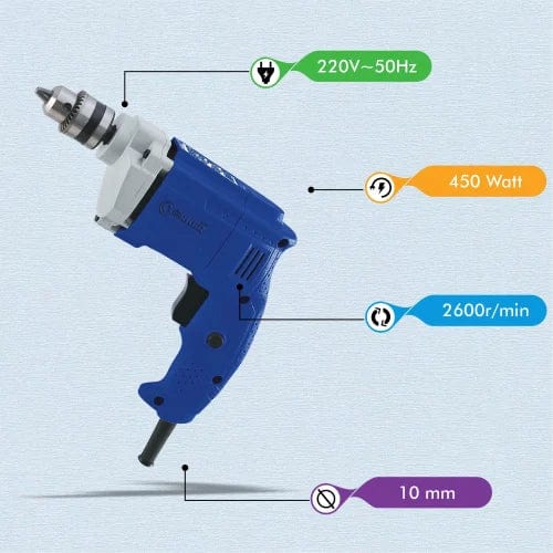 Yorker Impact Drill Yorker 10mm Electric Drill Machine YK2310